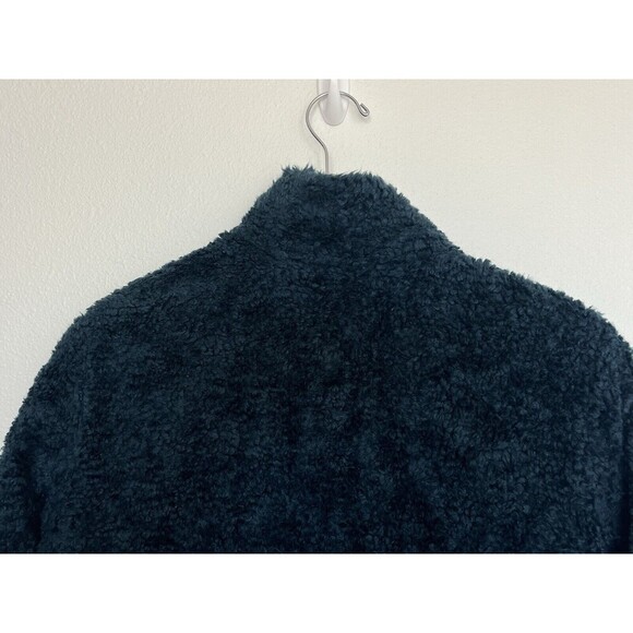 Pendleton Wool Blend Jacket M Blue Full Zip Snap Pocket Sherpa Fleece Outdoor - Picture 6 of 8